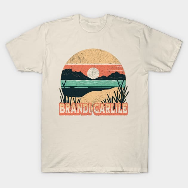 BRANDI PARADISE BAND T-Shirt by Elaia Loelya Art